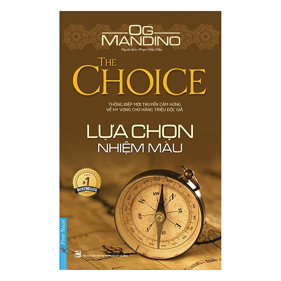 Sách - Lựa Chọn Nhiệm Màu - Thông Điệp Mới Truyền Cảm Hứng Về Hy Vọng Cho Hàng Triệu Độc Giả - 8935086843468
