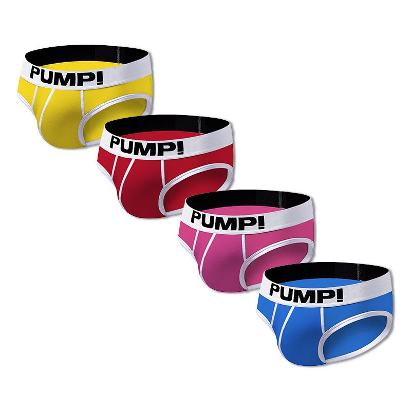 Quần lót cotton lưng thấp mềm mại cho nam Pu013