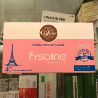 [Hàng công ty Sohaco] Fysoline nước muối pháp