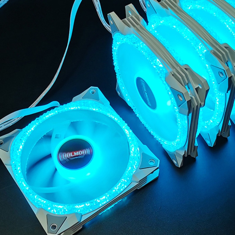 Vỏ Quạt RGB 120mm Nhiều Màu Sắc Có Thể Điều Chỉnh Cho Quạt Tản Nhiệt
