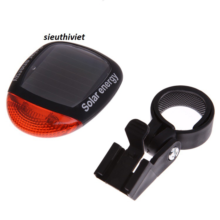 Đèn LED hậu xe đạp năng lượng mặt trời Solar energy
