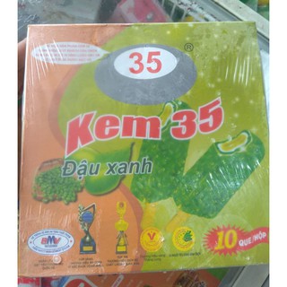 Hộp 10 que kem tràng tiền 35 vị đậu xanh (NOW SHIP)
