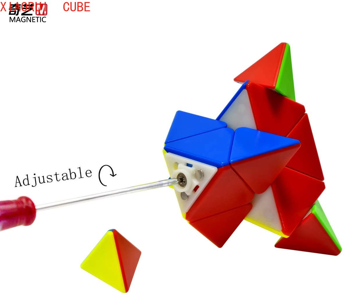 Khối Rubik 3x3 Tự Tháp Nhiều Màu Sắc Rèn Luyện Trí Não Cho Bé