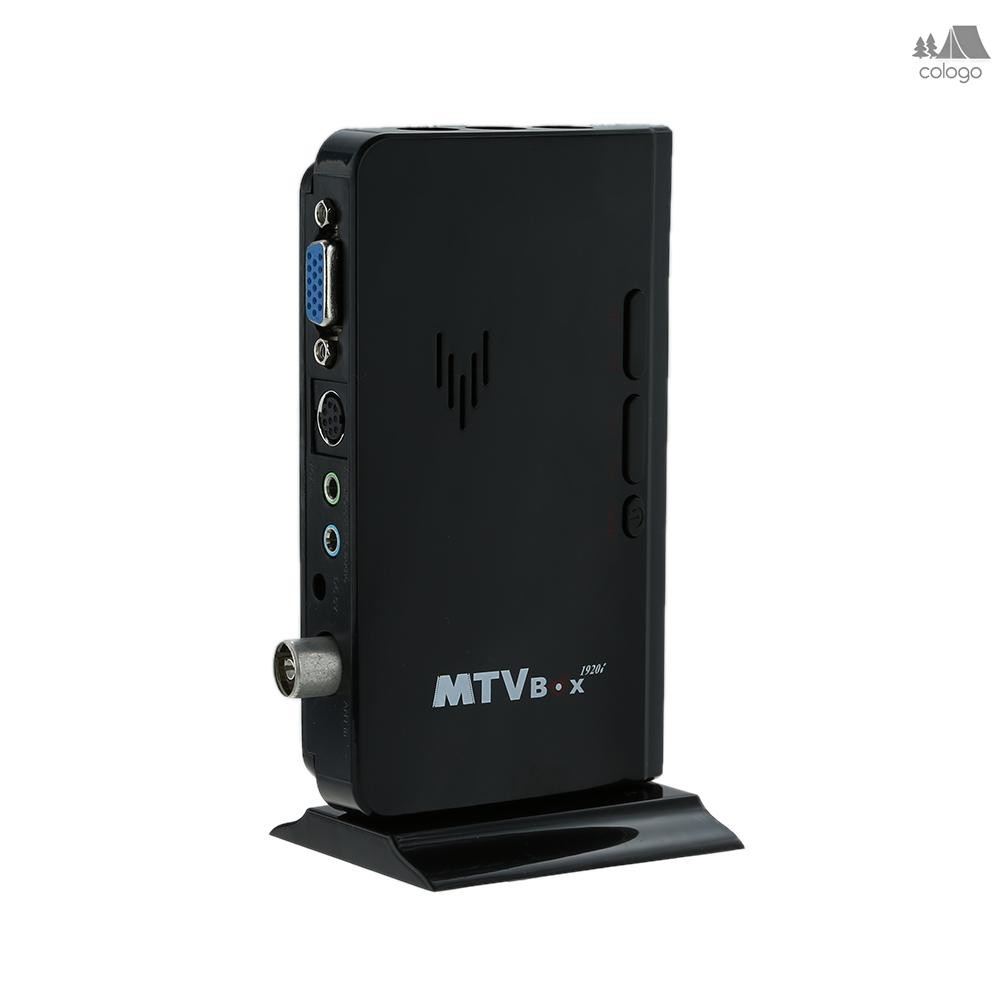 TV Box LCD thiết kế nhỏ gọn có đầu analog / CRT hỗ trợ nhận tín hiệu chương trình TV kỹ thuật số