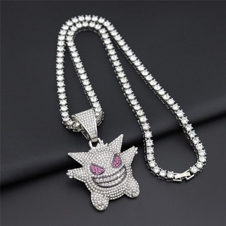 Dây chuyền đính đá mặt pokemon