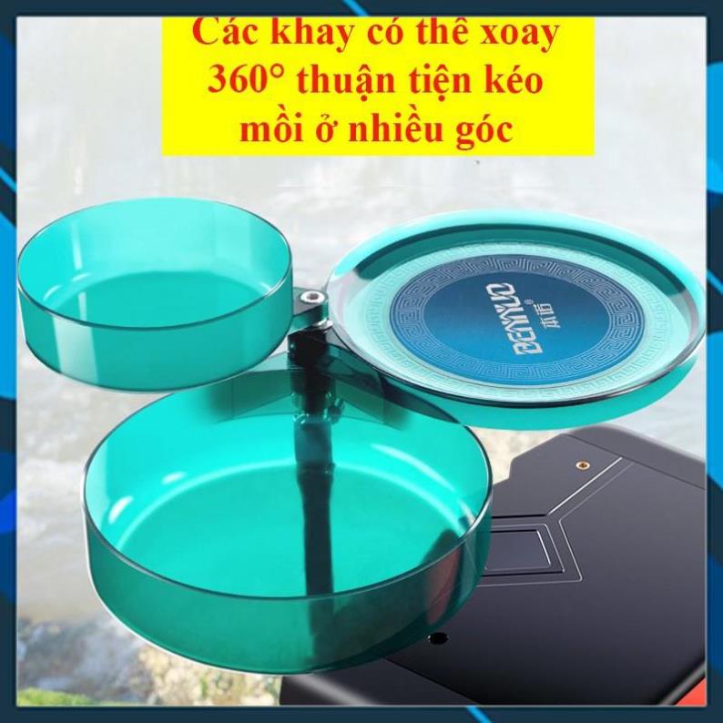 [Chất Lượng] Khay Đựng Mồi Câu Đài Câu Đơn Đại Lý Đồ Câu Cá Tặng Đầy Đủ Phụ Kiện