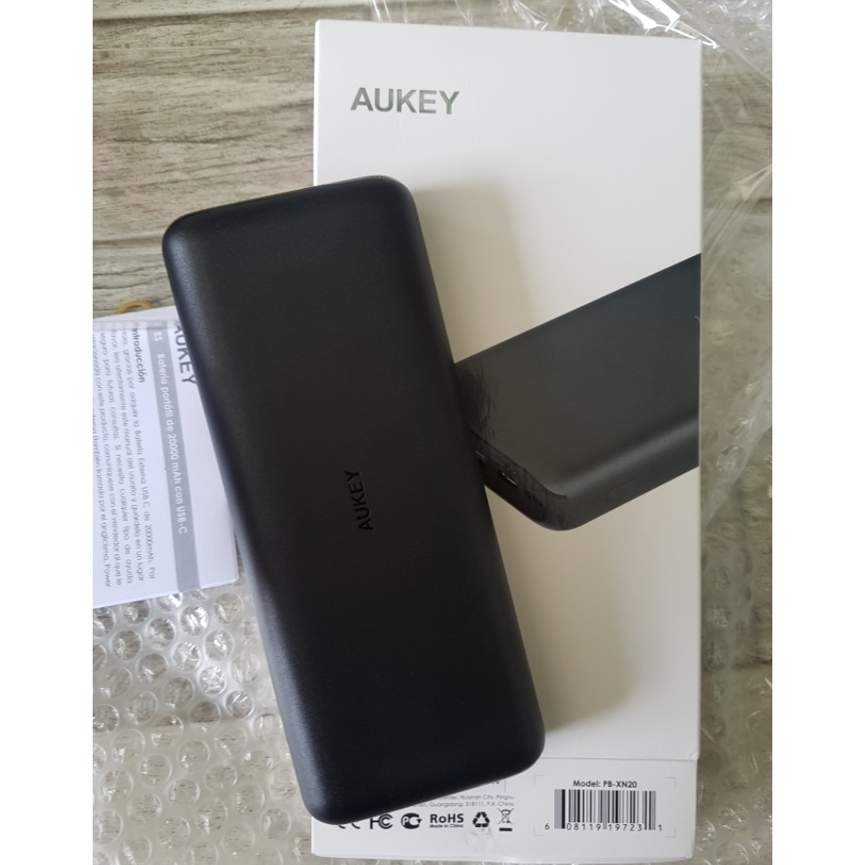 Pin Sạc Dự Phòng Aukey 20000 mAh 2 Cổng AiPower PB-XN20