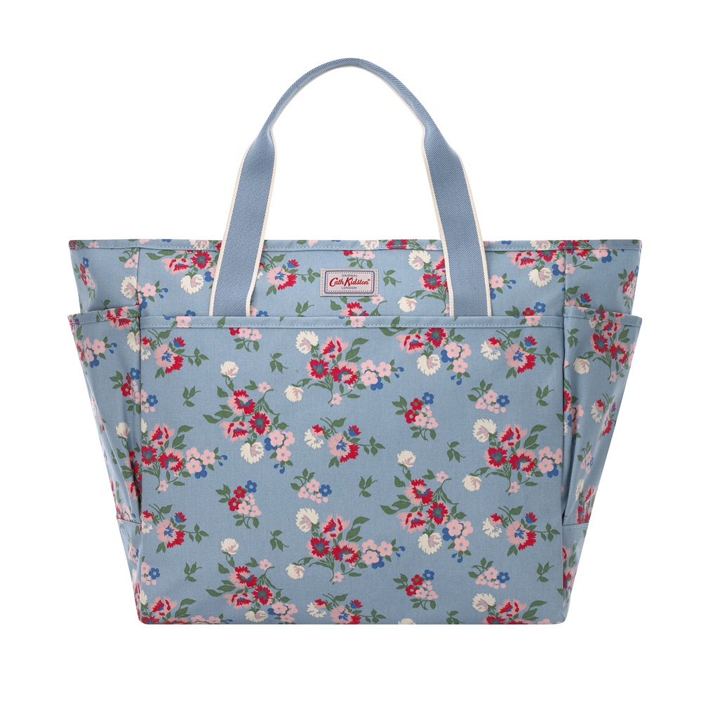 Cath Kidston - Túi  Road Trip Tote Summer Floral - 1001785 - Light Blue