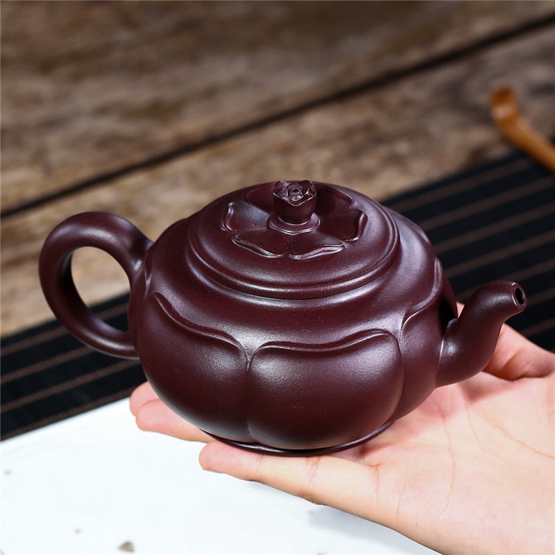 Ấm Tử Sa Nghi Hưng Liên Tôn 290 ml (Lão Tử Nê)