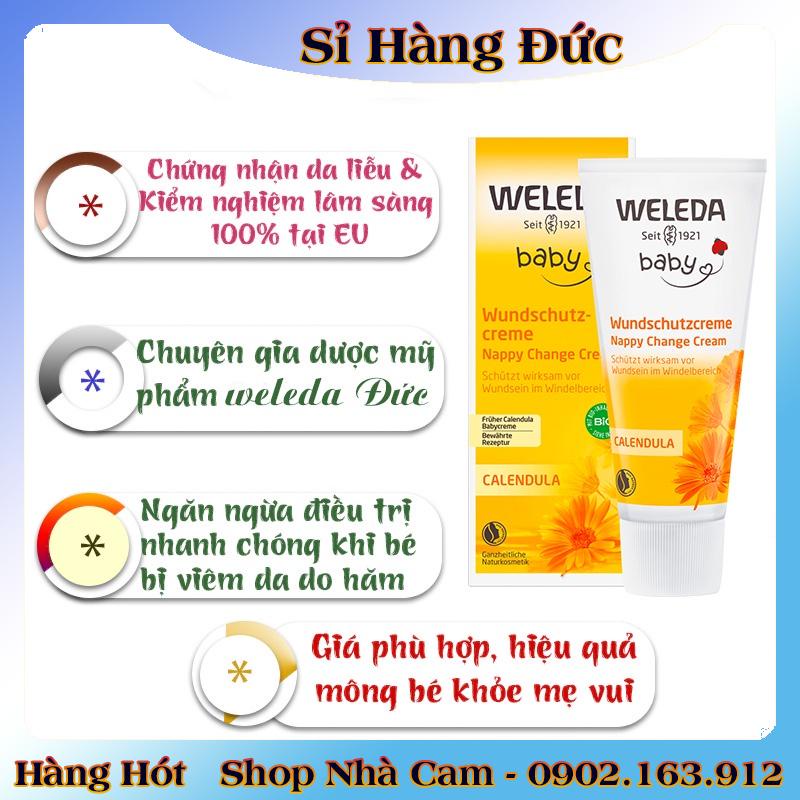 Kem chống hăm Weleda Đức hữu cơ CAO CẤP (chuẩn Đức) Organic BIO -Nội địa Đức Đủ Bill