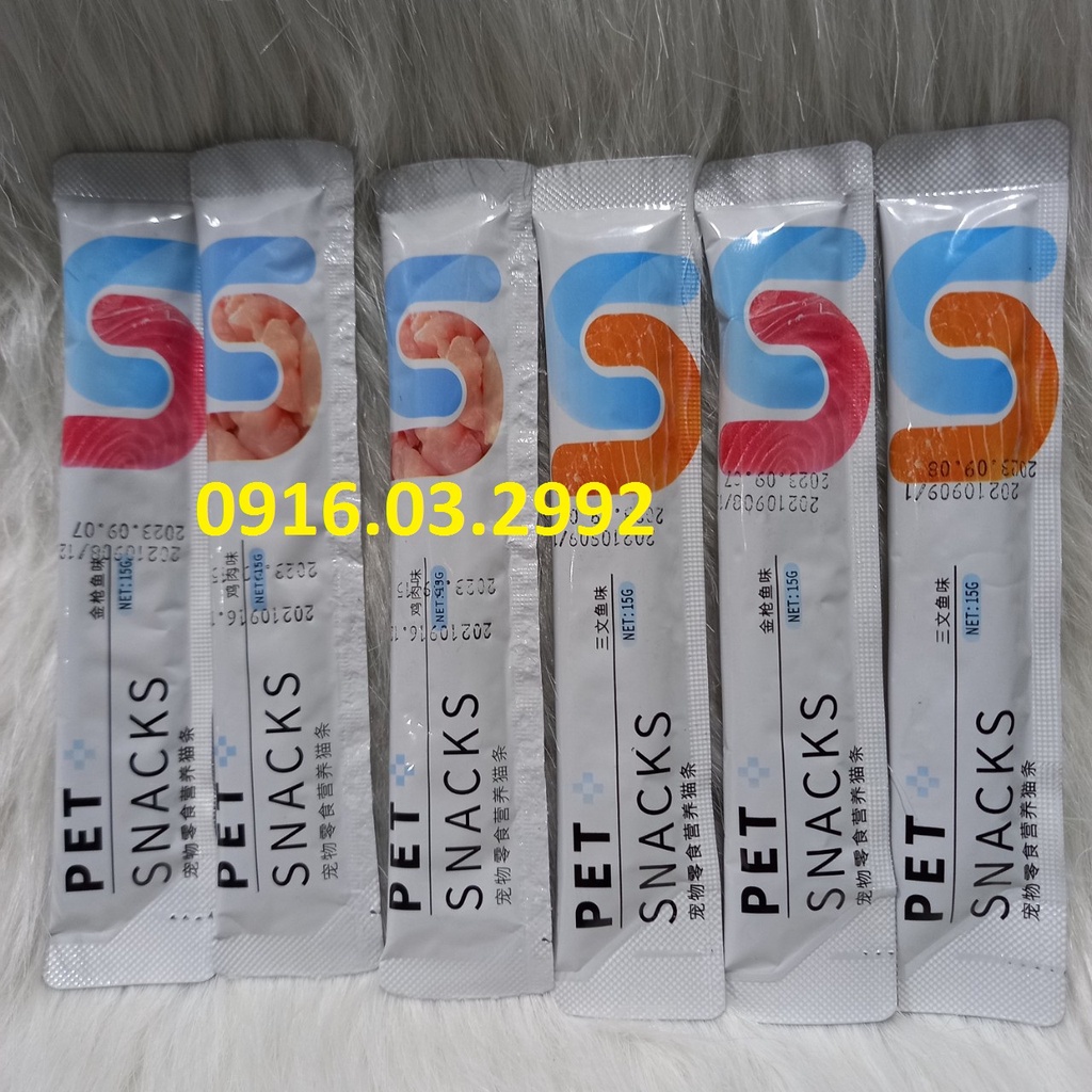 Súp thưởng Pet snacks, Súp thưởng cho mèo Pet Snack