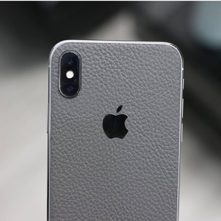 [ Hot_Sale ] Miếng Dán Da IPhone - Xám Lông Chuột
