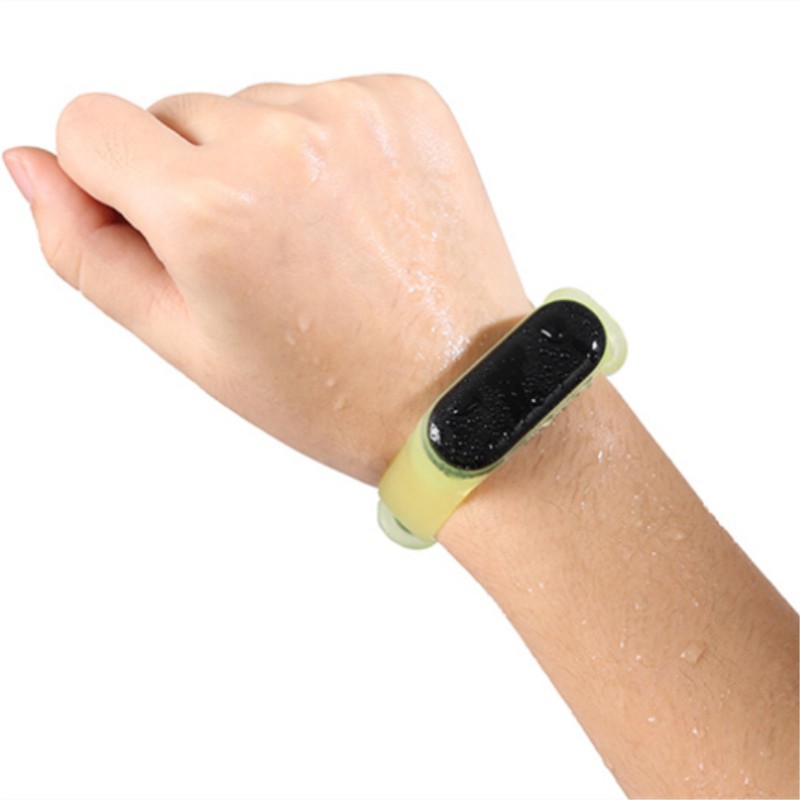 Dây đeo silicone chống nước cho vòng đeo tay thông minh Xiaomi Mi band 3 4 5 6