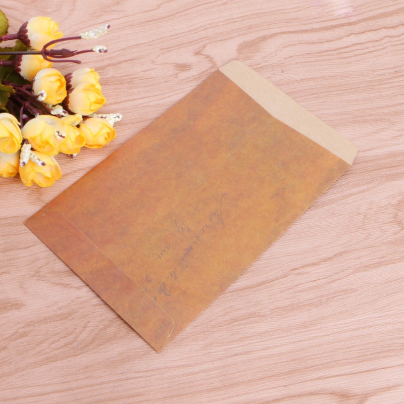 Boộ 5 bao thư phong cách Vintage dễ thương