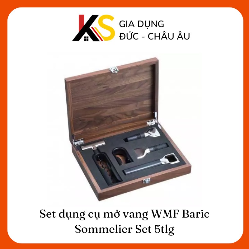 Set dụng cụ mở vang WMF Baric Sommelier Set 5tlg