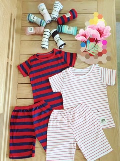 Set 5 bộ cộc tay HM cho bé