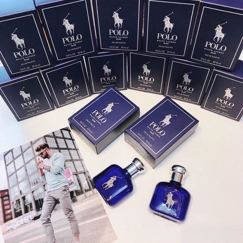 nước hoa Polo Blue 15ml dạng chấm authentic