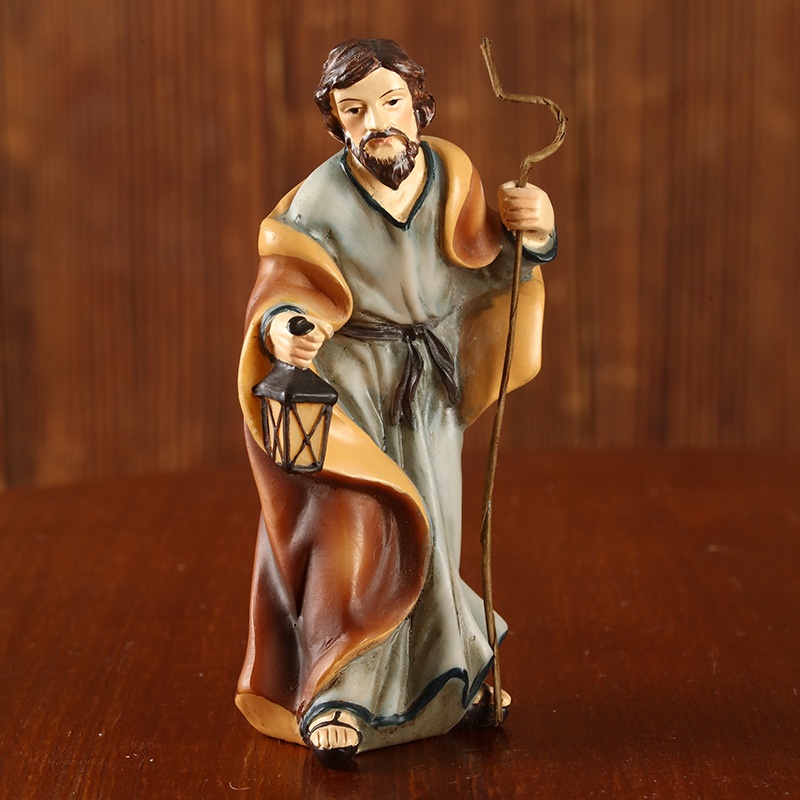 Mô Hình Tượng Chúa Jesus Dùng Trang Trí Hộp Quà Giáng Sinh