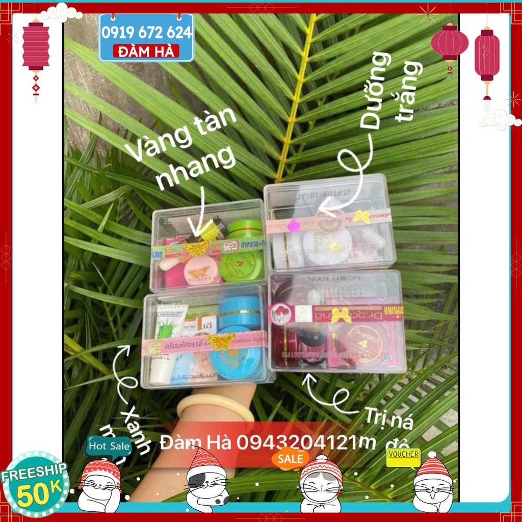 [Ảnh Thật] Set kem Yahee Thái Lan 5 món