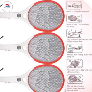 Vợt bắt muỗi g8 - 620- vợt muỗi 2 trong 1, vợt muỗi kết hợp đèn pin