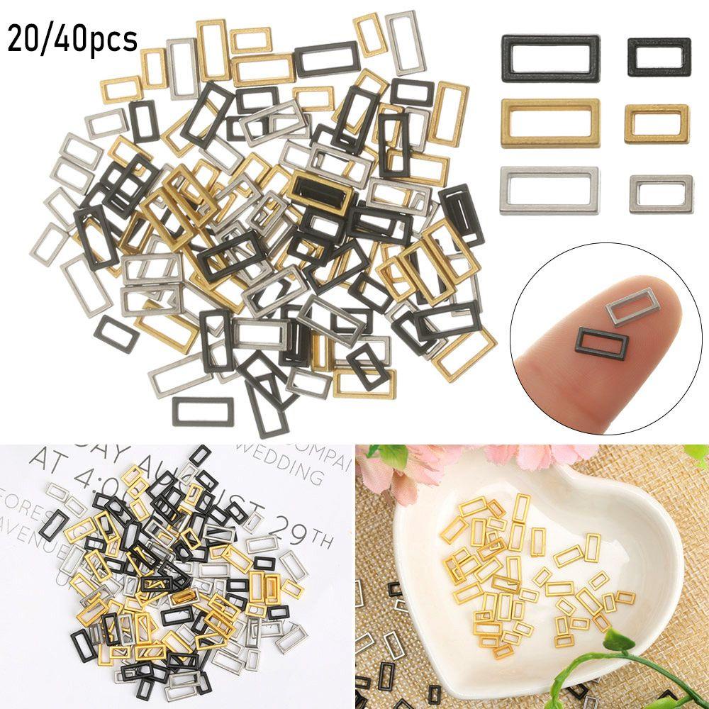 Set 20 / 40 Khóa 4mm / 6mm Cho Búp Bê Hiện Có 3 Màu