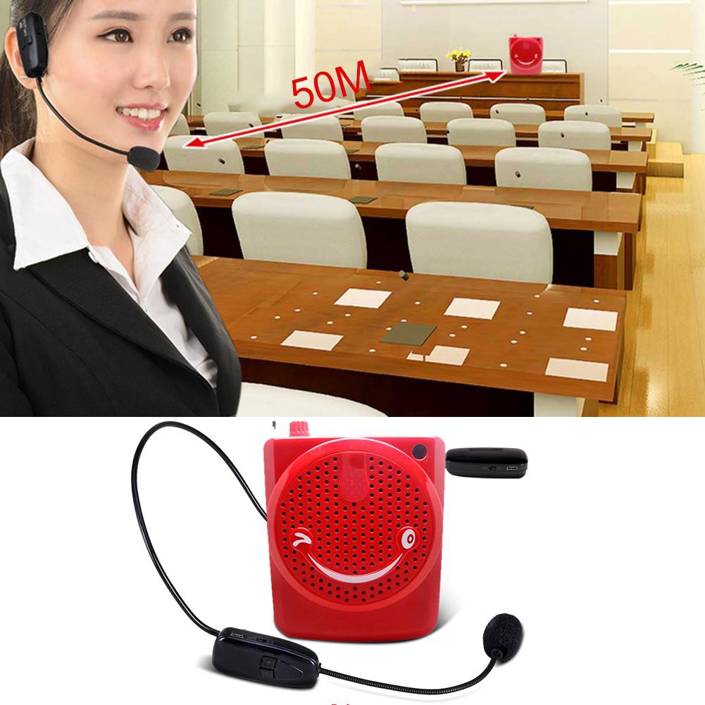 2.4G Wireless Microphone Speech headset Megaphone Radio Mic for Loudspeaker