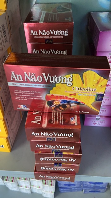An Não Vương viên uống hoạt huyết dưỡng não, tăng cường lưu thông máu, giảm đau đầu chóng mặt, buồn nôn