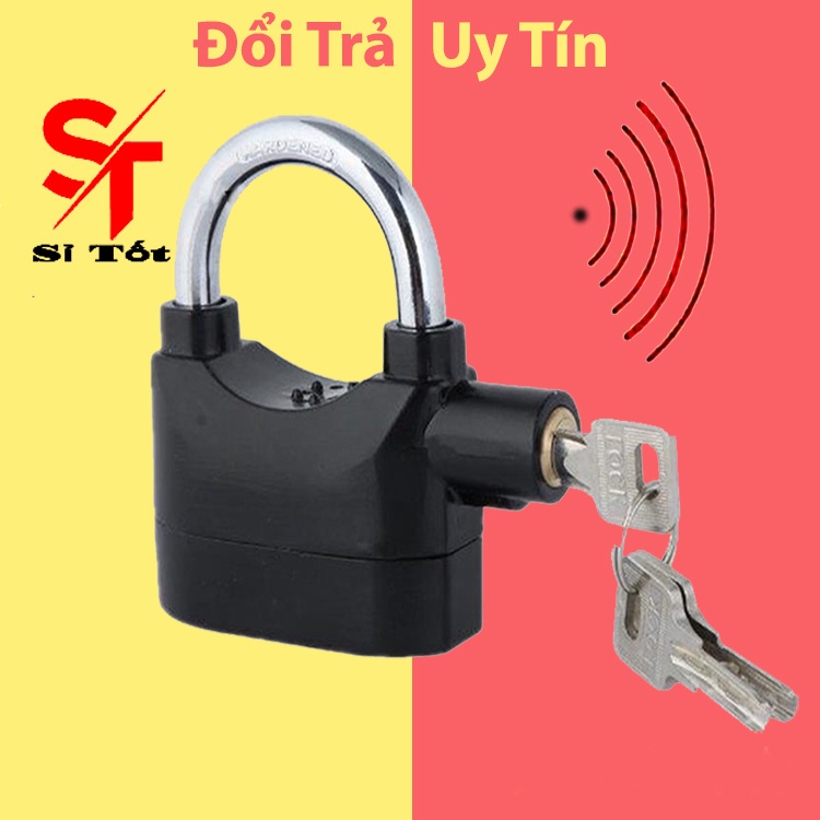Khóa Chống Trộm Xe Máy Ổ Khoá Nhà Báo Động Tự Kêu To Khi Bị Tác Động Lực