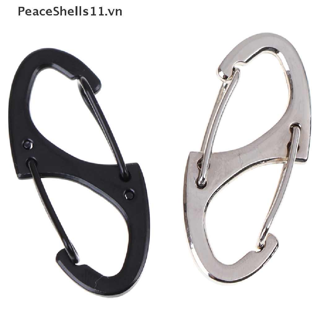 Set 5 Móc Khóa Leo Núi Hình Số 8 Bằng Hợp Kim Chất Lượng Cao