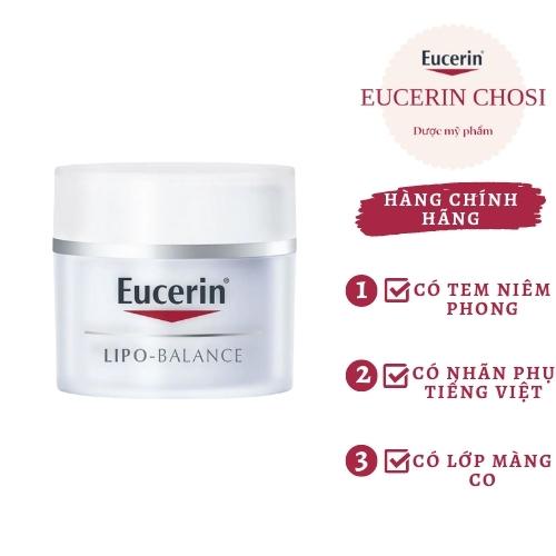 EUCERIN KEM DƯỠNG ẨM CHUYÊN SÂU CHO DA KHÔ 50ML - LIPO BALANCE 50ML