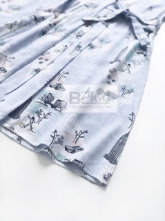 Đầm xếp ly bé gái