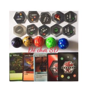 CHIẾN BINH BAKUGAN - SET 5 TRỨNG NHỎ