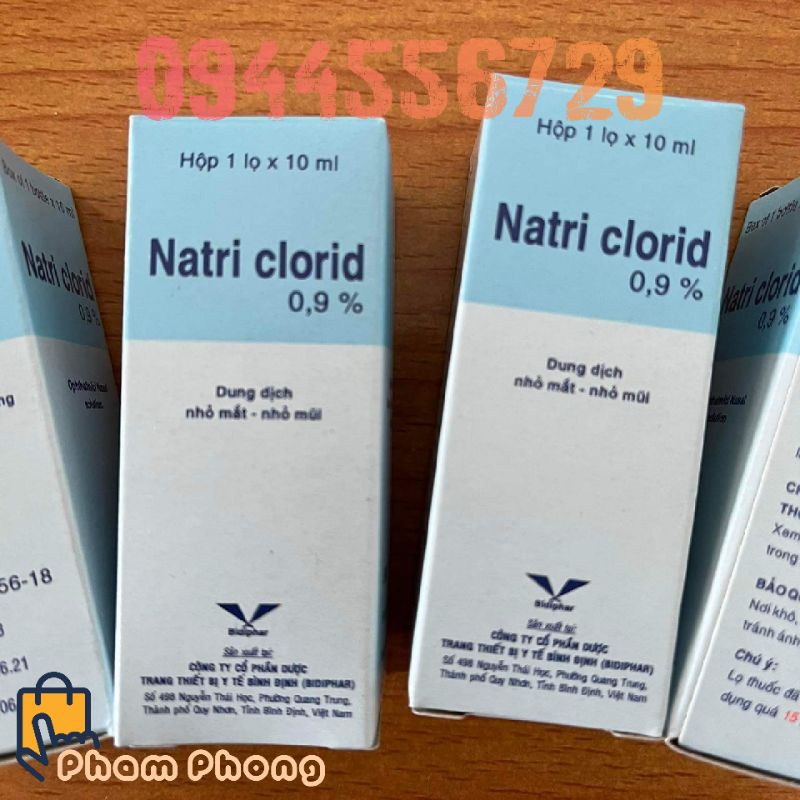 Dung dịch nhỏ mắt - nhỏ mũi