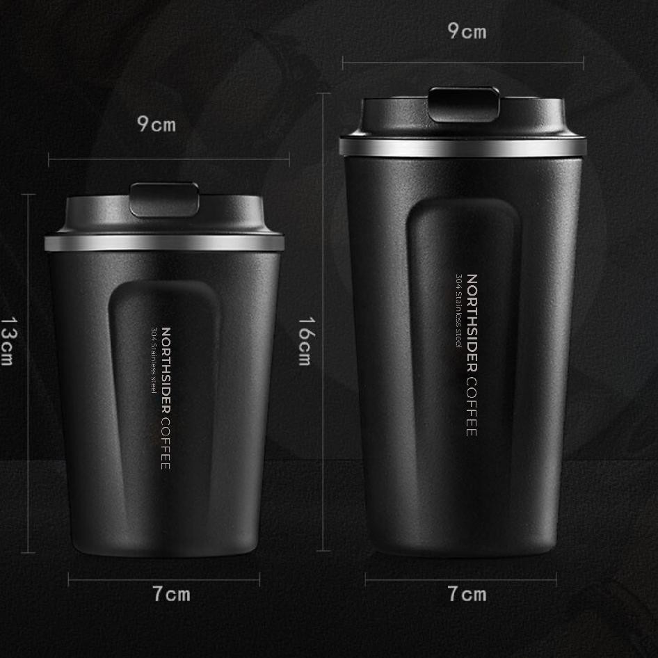 'Wfi Tumbler Coffee 380ml & 510ml Stainless Steel Vacuum Mugs Northsider