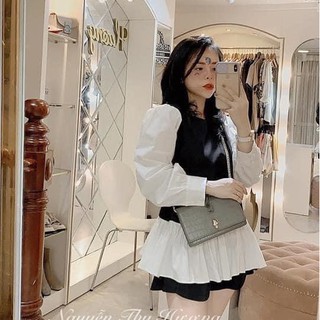 Áo Sơ Mi Trắng Tay Bồng