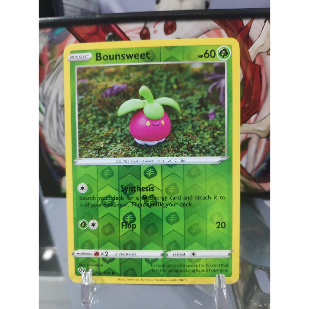 [ Dưa Hấu Yugioh ] Lá bài thẻ bài Pokemon Bounsweet