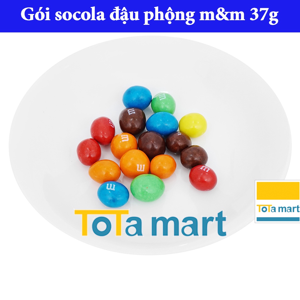 (HSD 01/2023) Socola MM sữa, đậu phộng gói nhỏ 37g