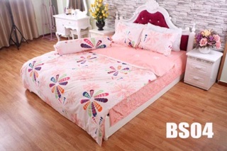 Set ga gối poly trần bông