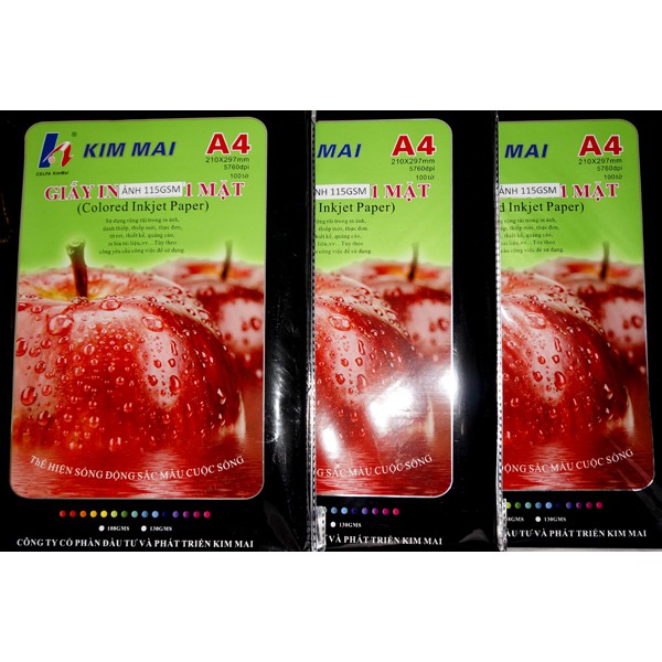 Giấy ảnh Kim Mai ĐL 115