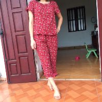 Bộ lanh NVXK mặc nhà