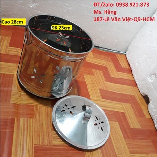 THÙNG ĐỐT VÀNG MÃ INOX-THĐS1-