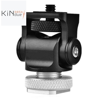 Hot Shoe Adjustable Flash Adapter Microphone For Outdoor Photography