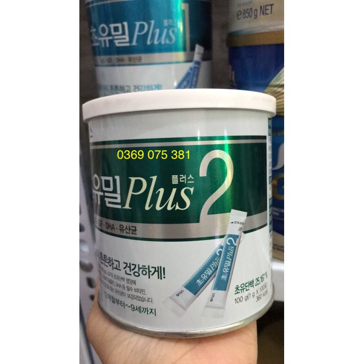Sữa Non ILDONG Plus 2 Hàn Quốc 100g - -ILDONG-2