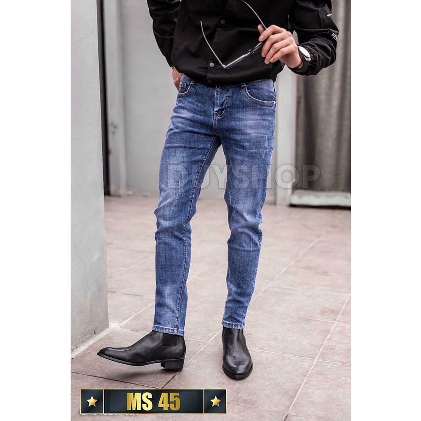 Quần jean nam ❤️FREESHIP❤️ Quần Bò Nam cao cấp chất denim co giãn thời trang cá tính Tô Tồ Shop - QJNM45