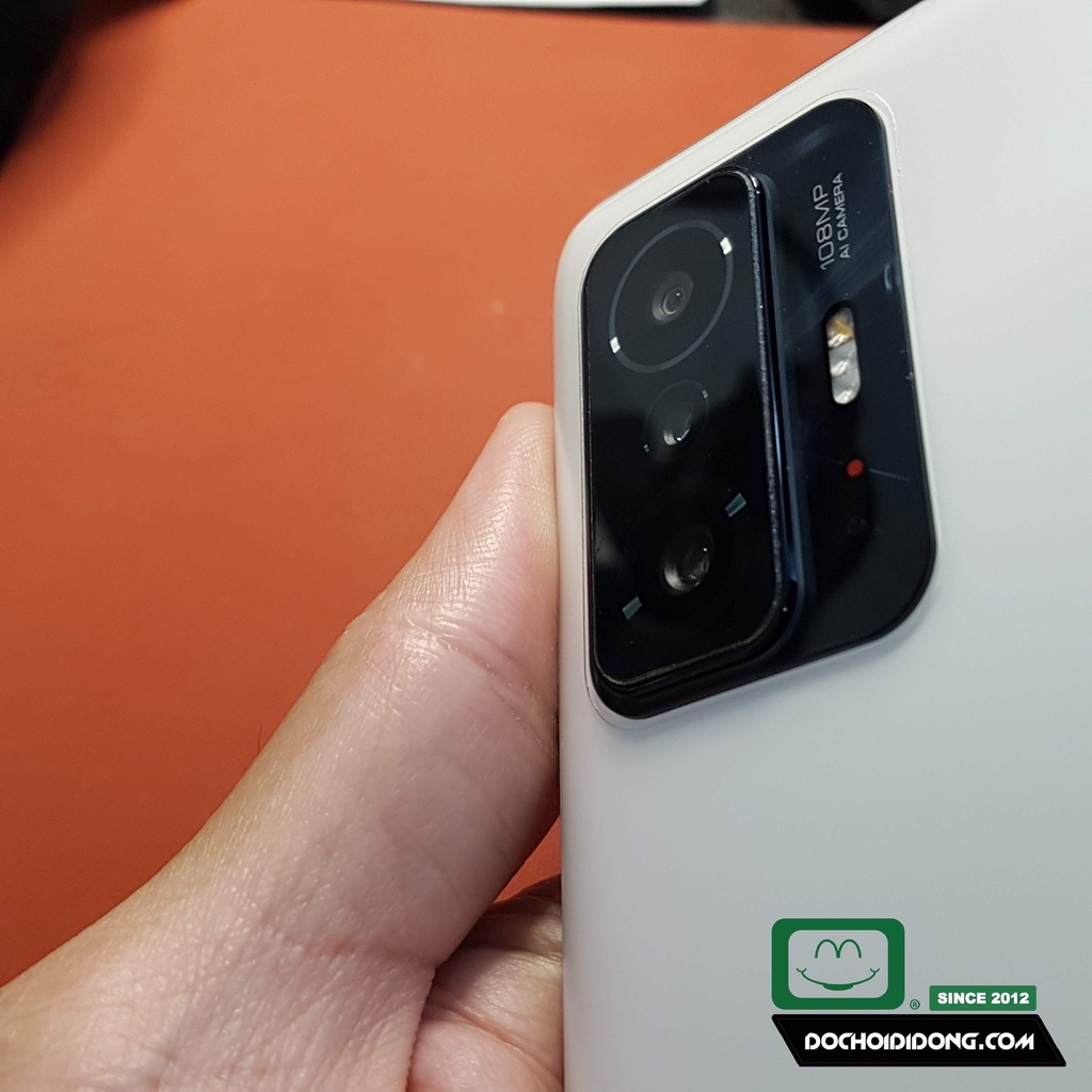 Miếng dán bảo vệ camera Xiaomi Mi 11T tăng cường lực chống vỡ nguyên liệu nhựa nano cao cấp