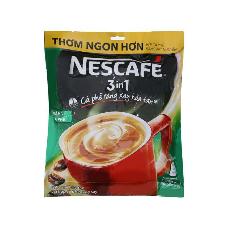 Nescafe Xanh bịch 46 gói X 17g