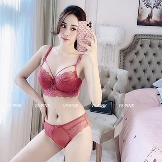 Bộ đồ lót nữ Yolo bra chất liệuren charm mút mỏng 2 dây 9266- BL0070