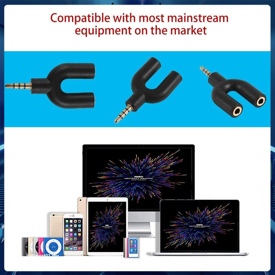 Giắc Cắm Chuyển Đổi Âm Thanh 3.5mm Cho Laptop Điện Thoại Di Động | BigBuy360 - bigbuy360.vn