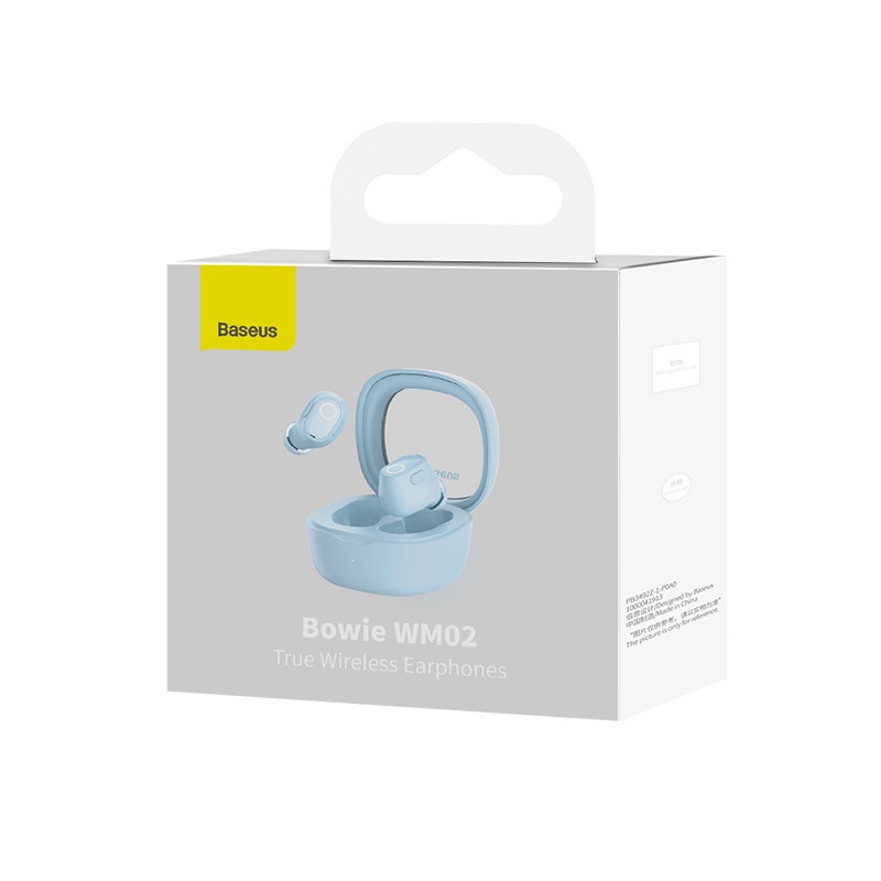 Tai Nghe Không Dây Bluetooth 5.3 Baseus Bowie WM02 TWS Chống Tiếng Ồn Điều Khiển Cảm Ứng Đa Dạng - Bảo Hành 12 Tháng