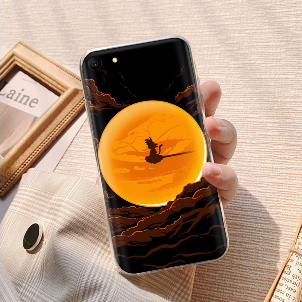 Ốp Điện Thoại Mềm Trong Suốt Hình Dragon Ball Gt100 Cho Oppo A1 A1k Find X2 Pro A92 A92s A91 A39 A37 A59